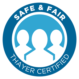 Safe & Fair Thayer Certified